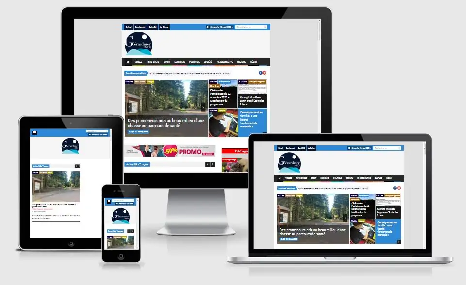 Gerardmer Info, site d&rsquo;information digitale dans les Vosges
